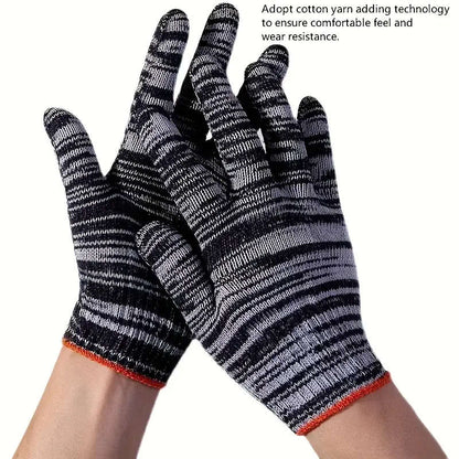 12-Pack Heavy Duty Work Gloves