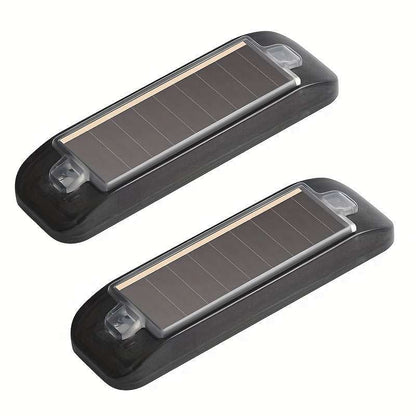 2 LED Solar Security Lights