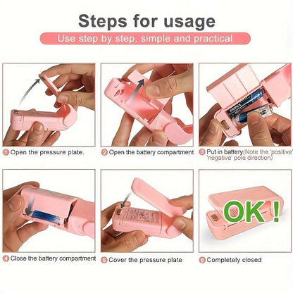Compact Handheld Snack Bag Sealer (Random Colors)
