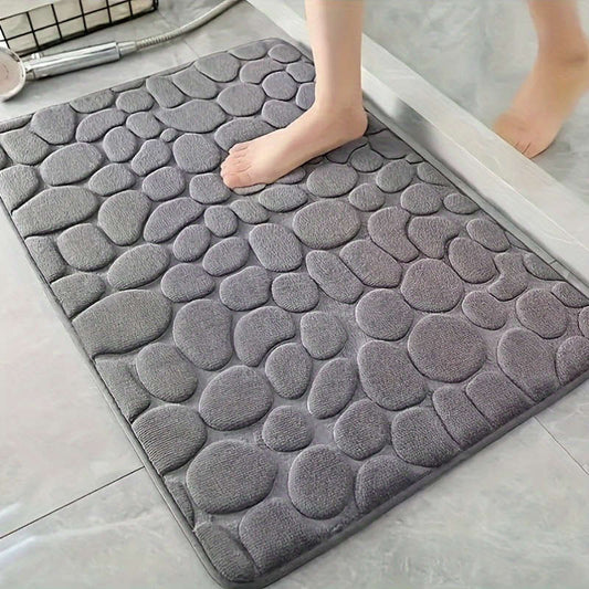 1 pack of quick-drying absorbent bathroom mat (random)