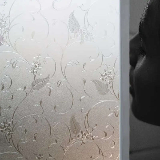 1 x Classic Frosted Vine Window Film