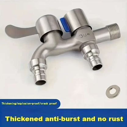 Dual-purpose stainless steel faucet