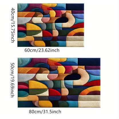 1 piece 50x80cm 19.69x31.50 inch floor mat
