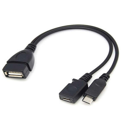 1 Pack OTG Cable USB Port Terminal Adapter for Fire TV 3rd 2nd Gen Fire Stick Samsung Galaxy S I