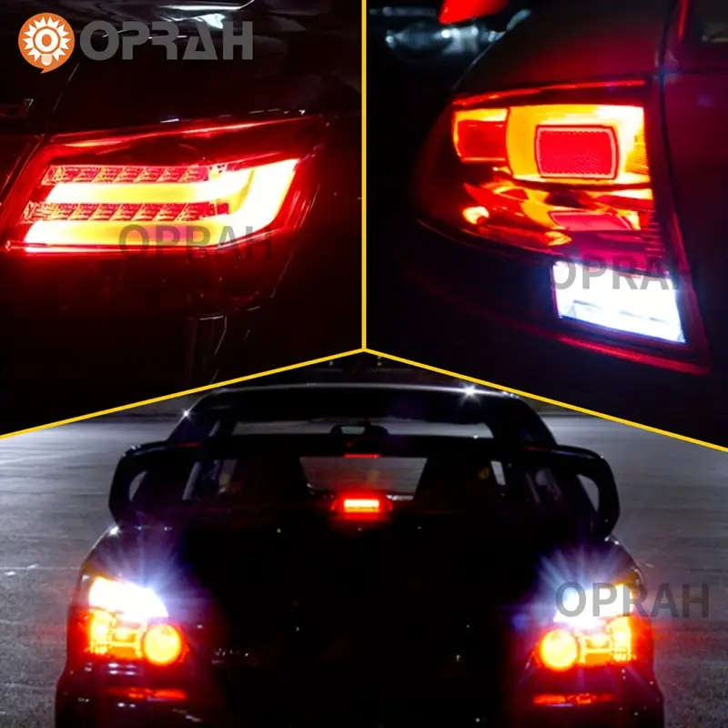 2 LED car bulbs
