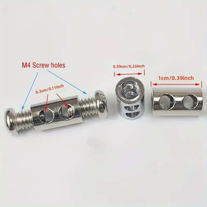 20pcs adjustable upgraded wire rope cable clips