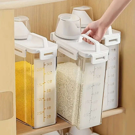 Airtight food storage containers