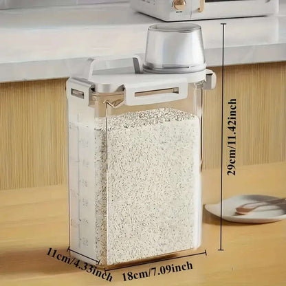 Airtight food storage containers