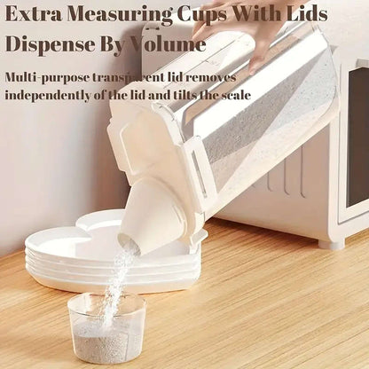 Airtight food storage containers