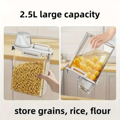 Airtight food storage containers