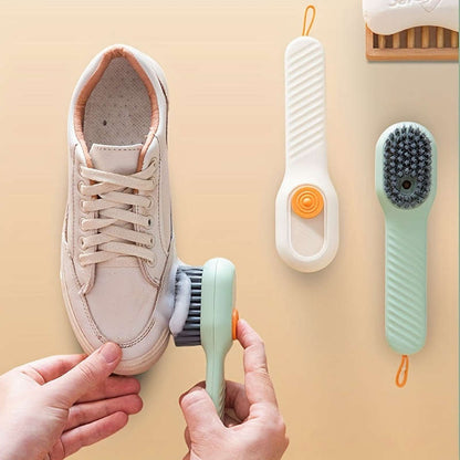 Multifunctional shoe brush
