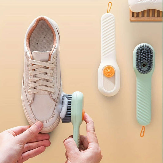 Multifunctional shoe brush