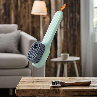 Multifunctional shoe brush