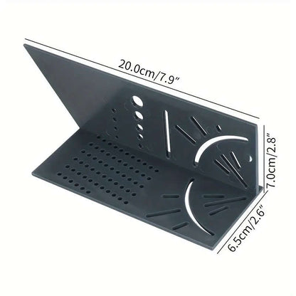 Woodworking Precision Linear Measurement Tool 3D Angle Ruler 45-90 Degree Marking Guide Durable