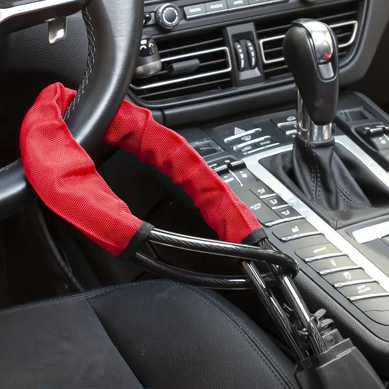 Cut-resistant steel anti-theft device