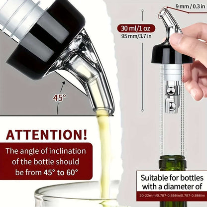 4 automatic wine pourers