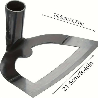 Heavy manganese steel hollow hoe