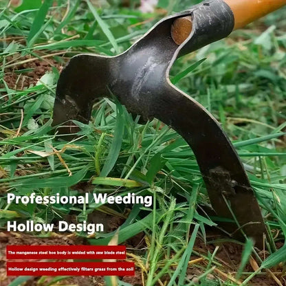 Heavy manganese steel hollow hoe