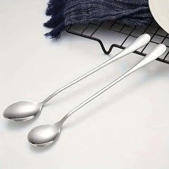 8-piece stainless steel spoon set