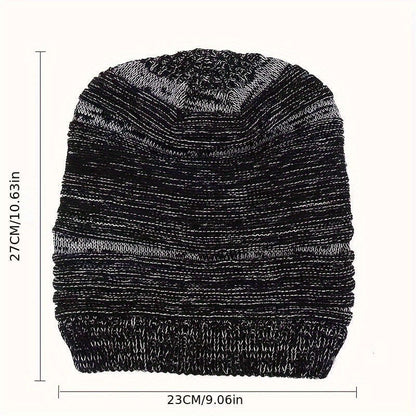 Knitted ski hat