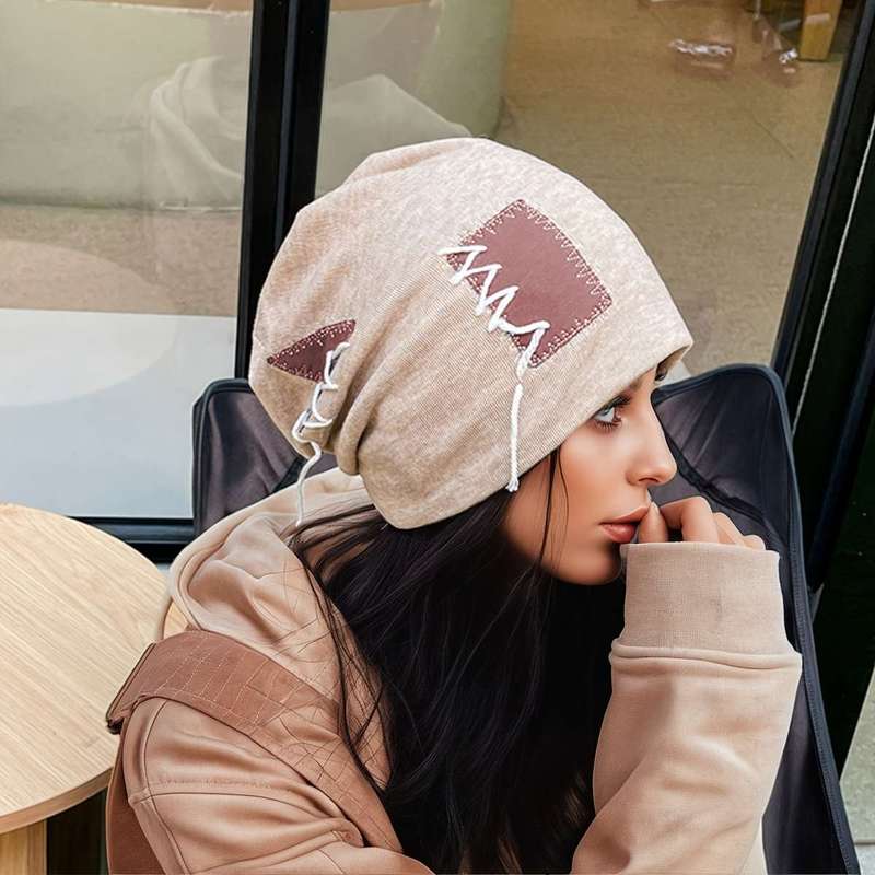 Lightweight and stylish loose beanie