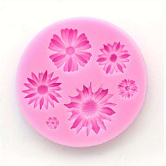 1 x 3D flower silicone mold