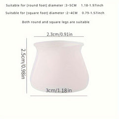 20 pieces silicone furniture leg protectors