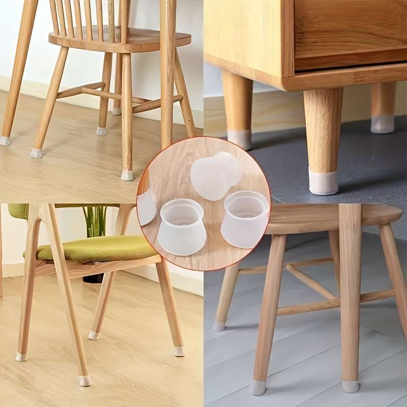 20 pieces silicone furniture leg protectors