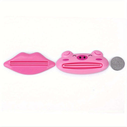 4 cartoon toothpaste squeezers