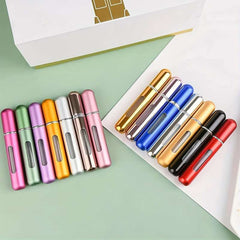 Small refillable perfume spray bottle