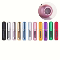 Small refillable perfume spray bottle