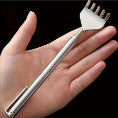 Multifunctional retractable back scratcher