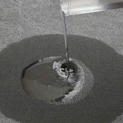 Super absorbent bathroom mat