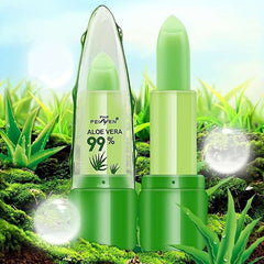 Aloe vera lip balm, magic temperature-changing lipstick
