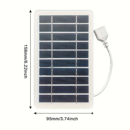 Solar Portable Charging Panel USB Charger