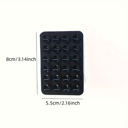 1 x Premium Silicone Suction Cup Phone Holder - Strong Single-Sided Adhesion for iPhone and