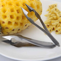 Pineapple eye peeler kitchen stainless steel seed remover cutting clip practical