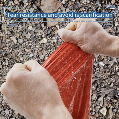 Emergency survival raincoat