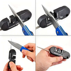 4-in-1 portable knife sharpening tool