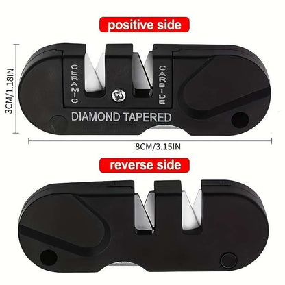 4-in-1 portable knife sharpening tool
