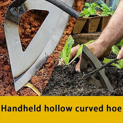 1 13-inch all-steel hollow weeding and planting tool