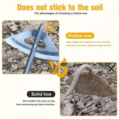 1 13-inch all-steel hollow weeding and planting tool