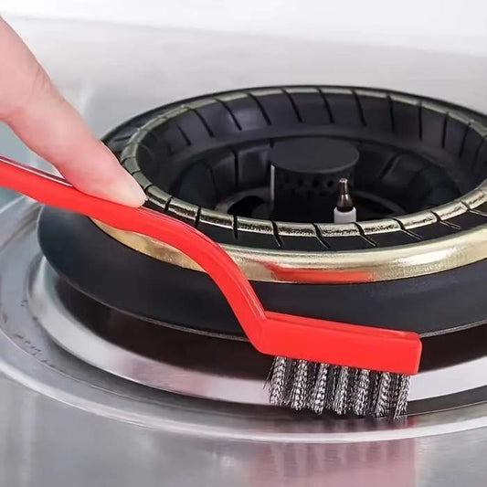 3-piece mini stainless steel rust removal brush set