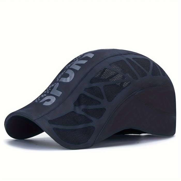1pcs High Quality Fashion Cool Peaked Cap Sports Printed Breathable Quick Dry Baseball Cap Breathable Mesh
