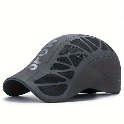 1pcs High Quality Fashion Cool Peaked Cap Sports Printed Breathable Quick Dry Baseball Cap Breathable Mesh