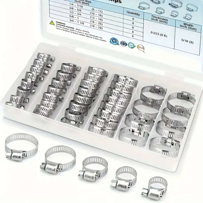 Stainless Steel Hose Clamp Kit