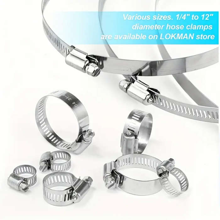Stainless Steel Hose Clamp Kit