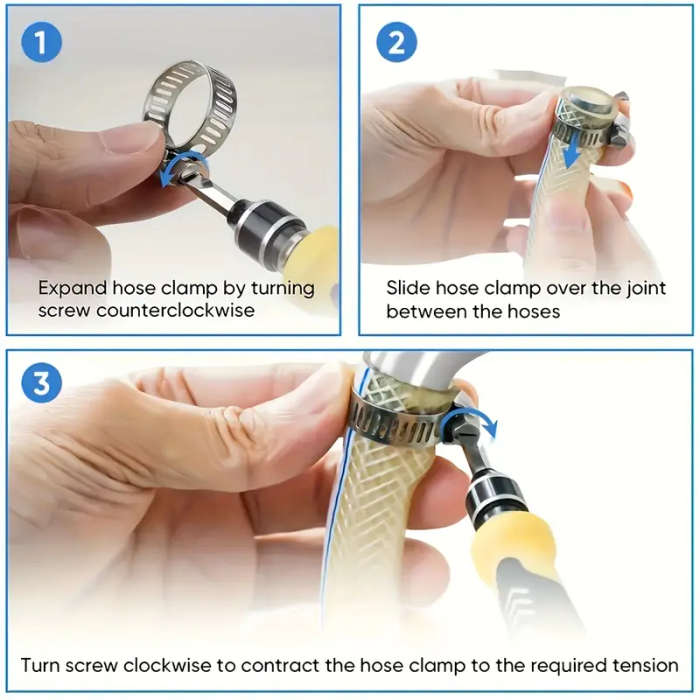 Stainless Steel Hose Clamp Kit