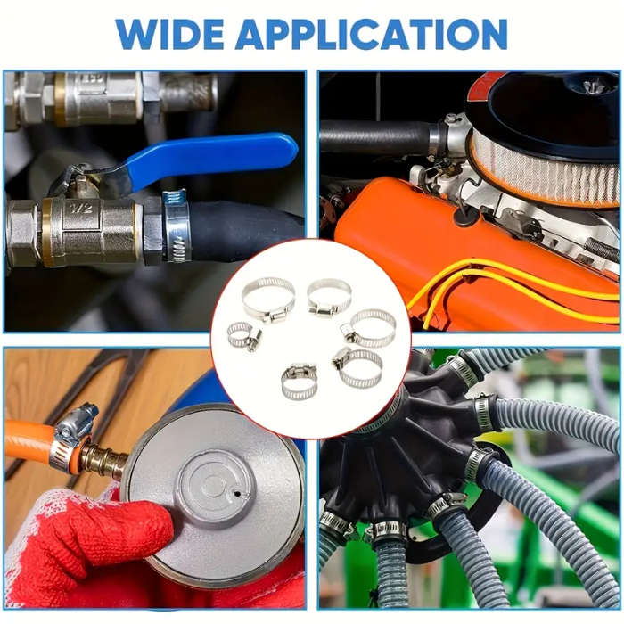 Stainless Steel Hose Clamp Kit