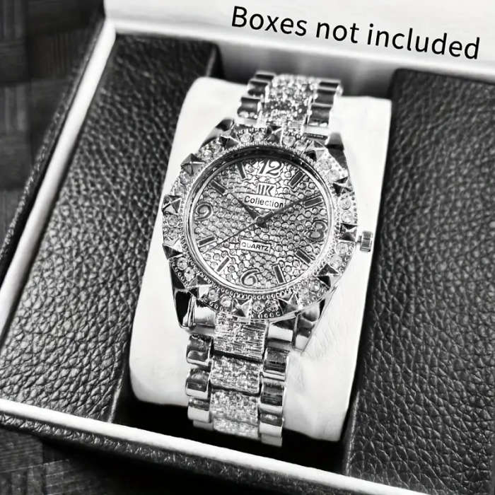 1 set of men's luxury quartz watch